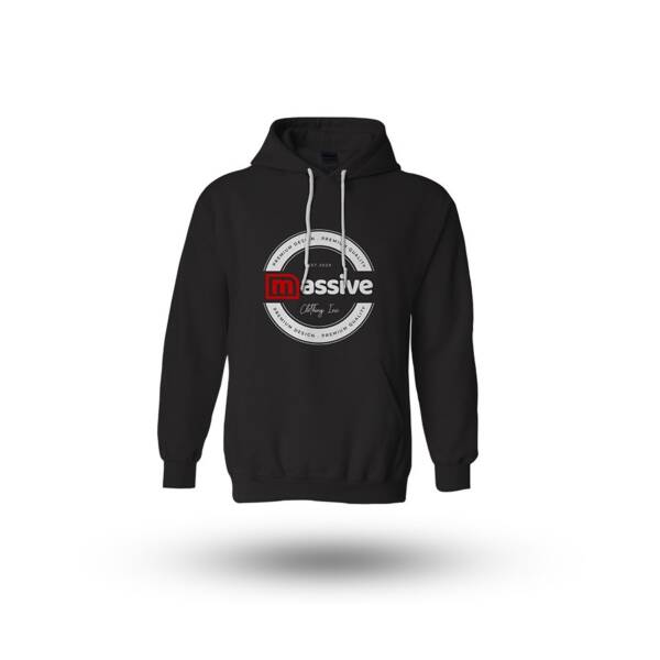 Black Massive Hoodie - Image 2